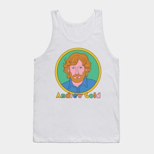 Andrew Gold / Reto 80s Style Fan Design Tank Top